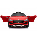 Elektrické autíčko Maserati Ghibli - červené